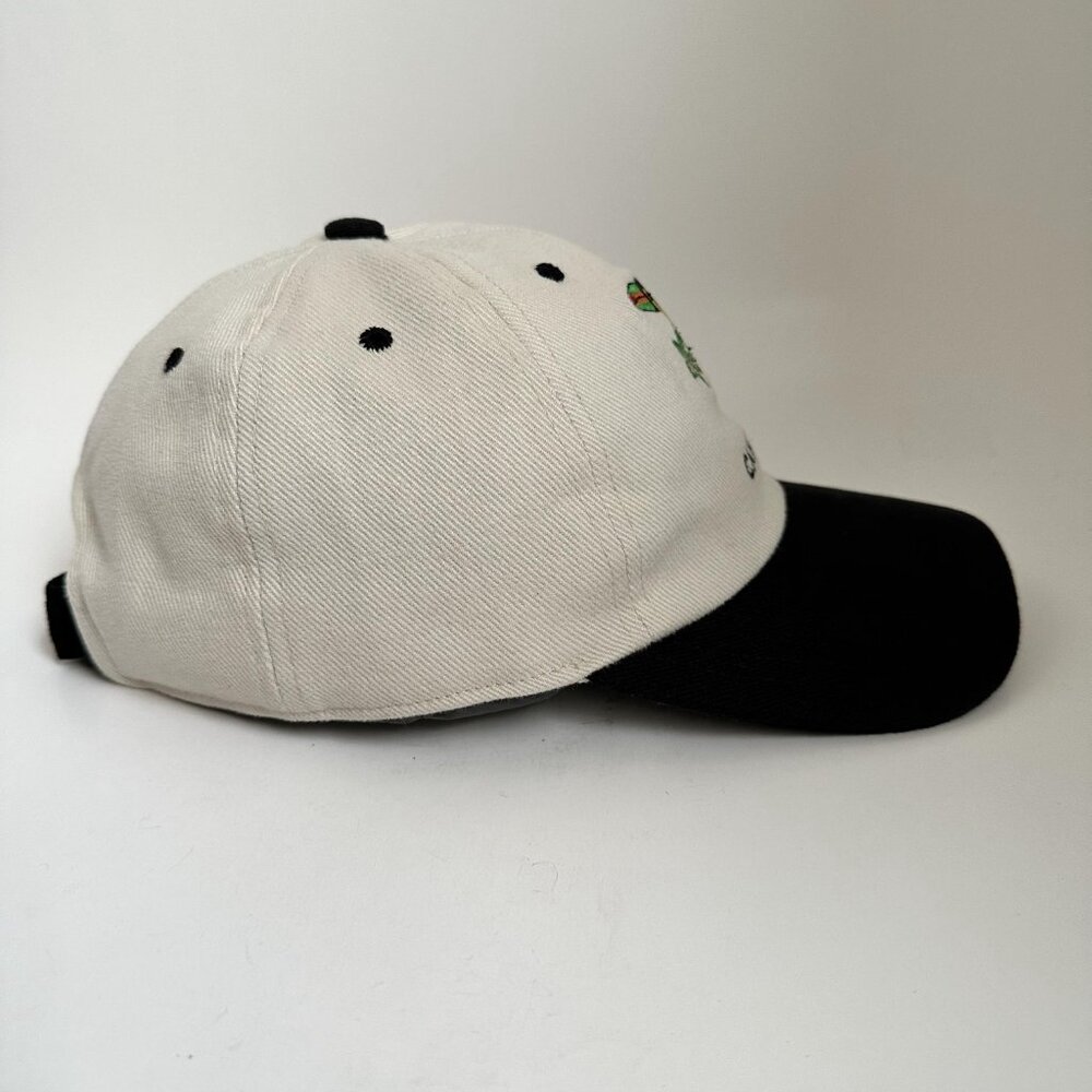 Cancun Toucan Bird Hat Turtle Beach 100% Cotton Cap Adjustable Strap Back - Picture 4 of 10